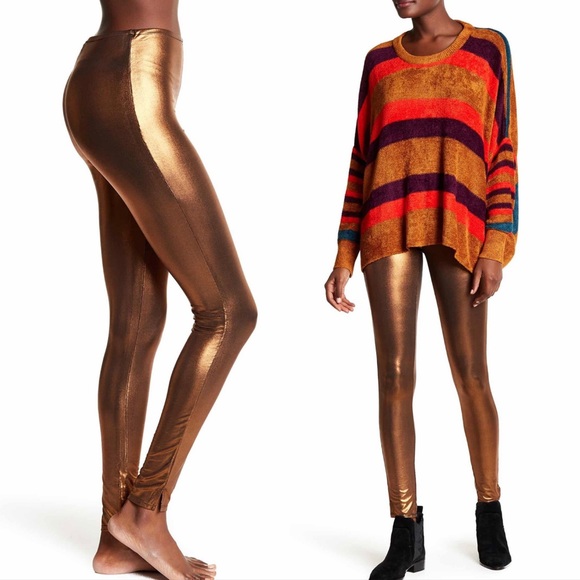 NWT Free People Shine Girl Leggings - Picture 3 of 7